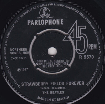 THE BEATLES - Strawberry Fields Forever / Penny Lane