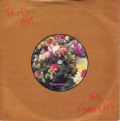 GENESIS - That's All / Taking It All Too Hard