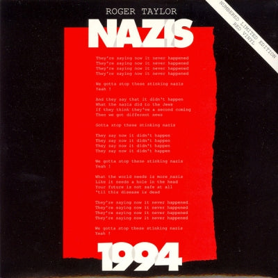 ROGER TAYLOR - Nazis 1994