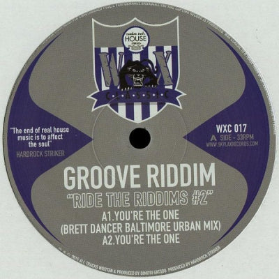 GROOVE RIDDIM - Ride The Riddims #2