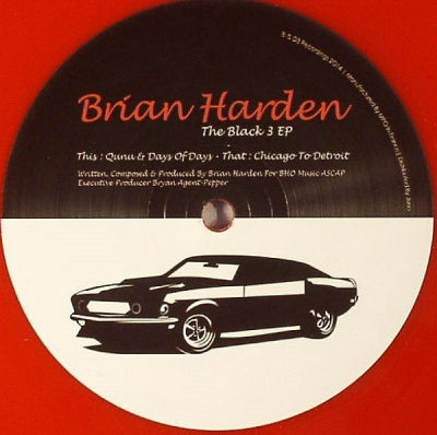 BRIAN HARDEN - The Black 3 EP