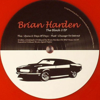 BRIAN HARDEN - The Black 3 EP
