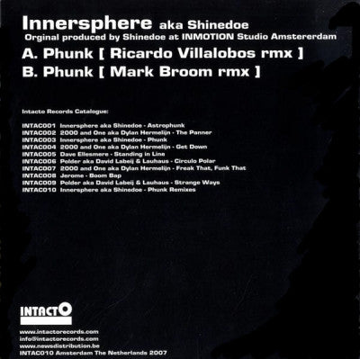 INNERSPHERE AKA SHINEDOE - Phunk (Remixes)