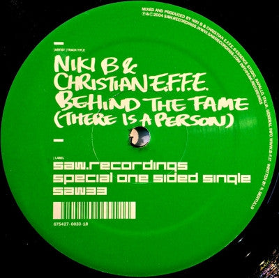 NIKI B & CHRISTIAN E.F.F.E. - Behind The Fame (There Is A Person)