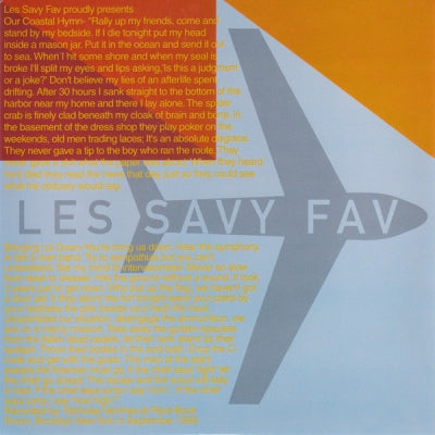 LES SAVY FAV - Our Coastal Hymn / Bringing Us Down Side