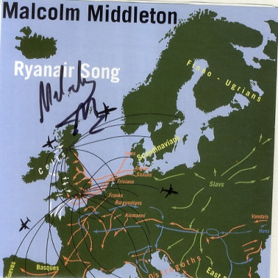 MALCOLM MIDDLETON (ARAB STRAP) - Ryanair Song / 7" Cigarette