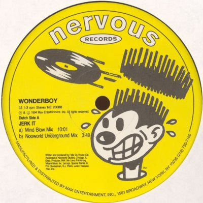 WONDER BOY - Jerk It