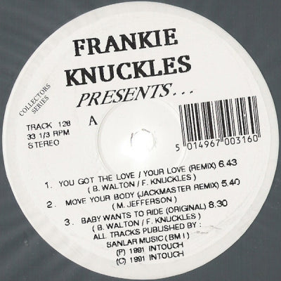 VARIOUS - Frankie Knuckles presents...