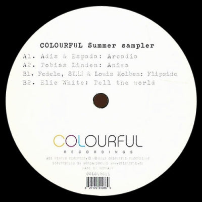 VARIOUS - Colourful Summer Sampler