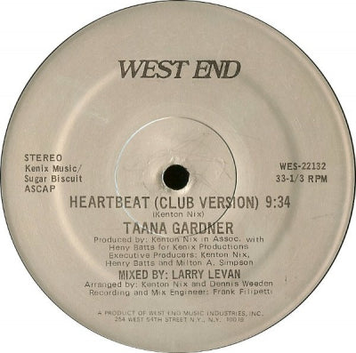 TAANA GARDNER - Heartbeat