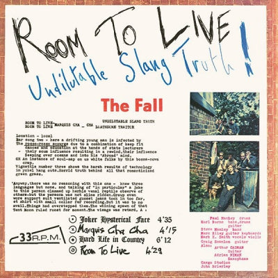 THE FALL - Room To Live