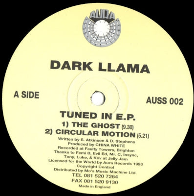 DARK LLAMA - Tuned In E.P.