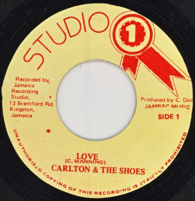 CARLTON & THE SHOES / SOUND DIMENSION - Love / Version.