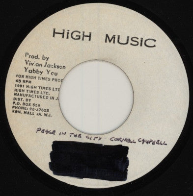CORNELL CAMPBELL - Peace In The City / Version