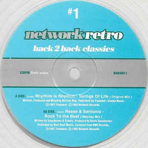 RHYTHIM IS RHYTHIM / REESE - Strings Of Life / Rock To The Beat (Mayday Mix)