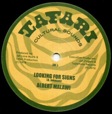 ALBERT MALAWI / BRIGADIER JERRY - Looking For Signs / Conscious Time