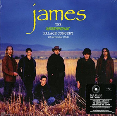 JAMES - The Greenpeace Palace Concert 23 November 1992