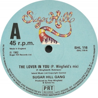 SUGAR HILL GANG - The Lover In You
