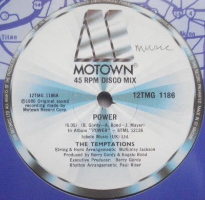THE TEMPTATIONS - Power