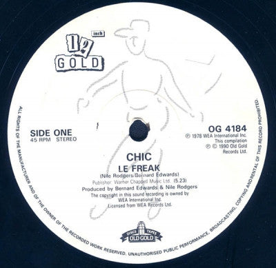 CHIC - Le Freak / Dance, Dance, Dance