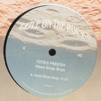 TOTES PREESH - Head Shop Boys