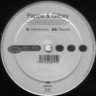 PAPPA & GILBEY - Interference / Twisted