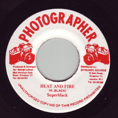 SUPER BLACK - Heat & Fire / Version