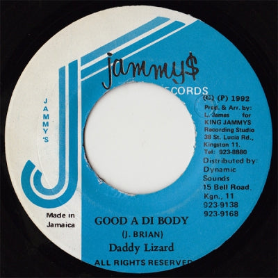 DADDY LIZARD - Good A Di Body / Version