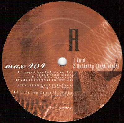 MAX 404 - Void