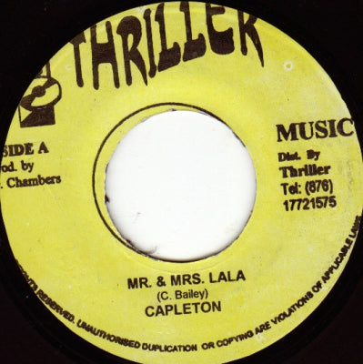 CAPLETON - Mr and Mrs Lay Lay / Thriller Dub