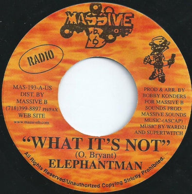 ELEPHANT MAN - What It's Not