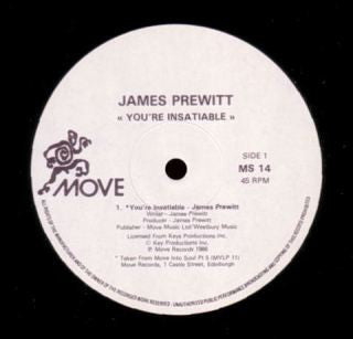 JAMES PREWITT - You're Insatiable