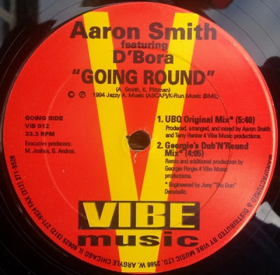 AARON SMITH FEATURING D'BORA - Going Round