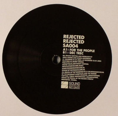 REJECTED - Rejected