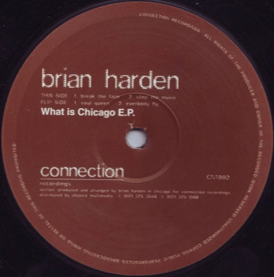 BRIAN HARDEN - What Is Chicago E.P.