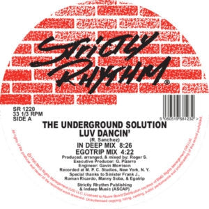 UNDERGROUND SOLUTION - Luv Dancin'