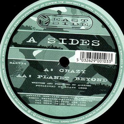 A SIDES - Crazy / Planet Beyond
