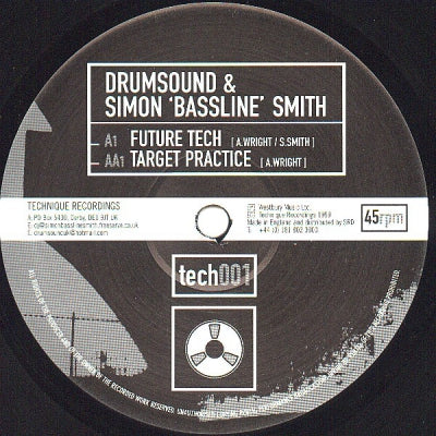 DRUMSOUND & SIMON BASSLINE SMITH - Future Tech / Target Practice