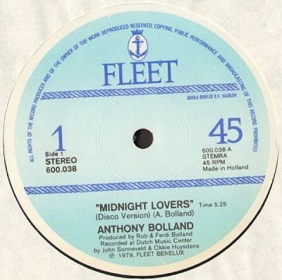 ANTHONY BOLLAND - Midnight Lovers