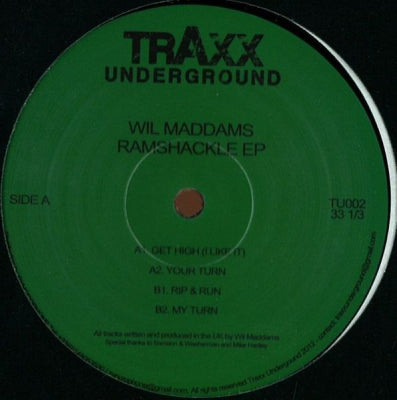 WIL MADDAMS - Ramshackle