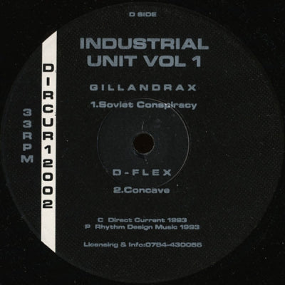 VARIOUS - Industrial Unit Vol 1