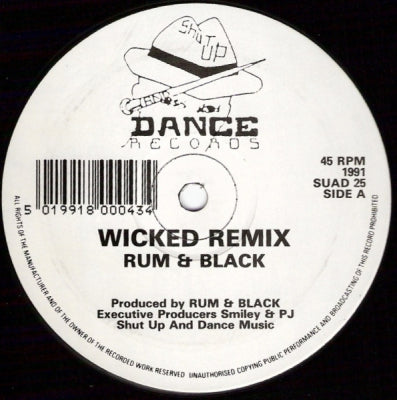 RUM & BLACK - Wicked (Remix) / Zombies At Dawn