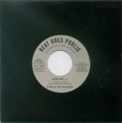 DYKE AND THE BLAZERS - Black Boy / Let A Woman Be A Woman - Let A Man Be A Man