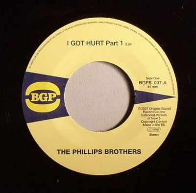 THE PHILLIPS BROTHERS - I Got Hurt (Parts 1 & 2).