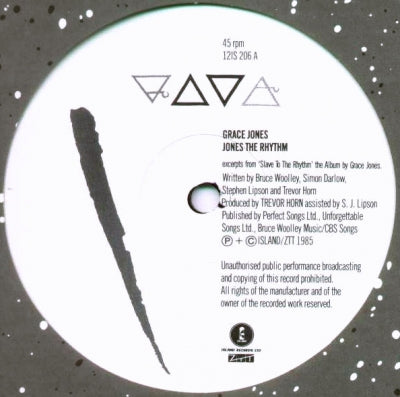 GRACE JONES - Slave To The Rhythm