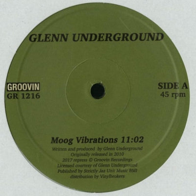GLENN UNDERGROUND - Moog Vibrations