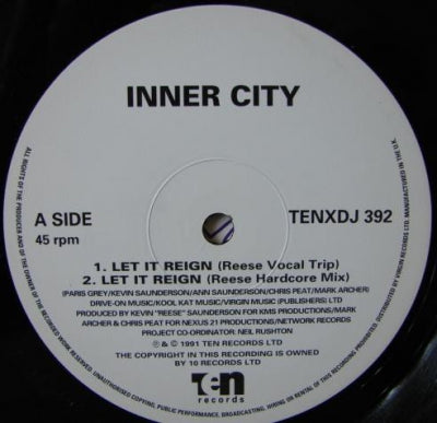 INNER CITY - Let It Reign