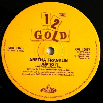 ARETHA FRANKLIN - Jump To It / Get It Right