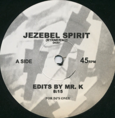 DAVID BYRNE & BRIAN ENO - Jezebel Spirit / Mea Culpa