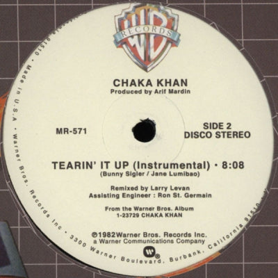 CHAKA KHAN - Tearin' It Up
